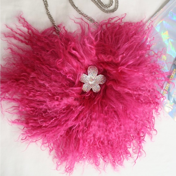 Authentic Hunter Scotto Mongolian Mini Chain Bag - Picture 5 of 7